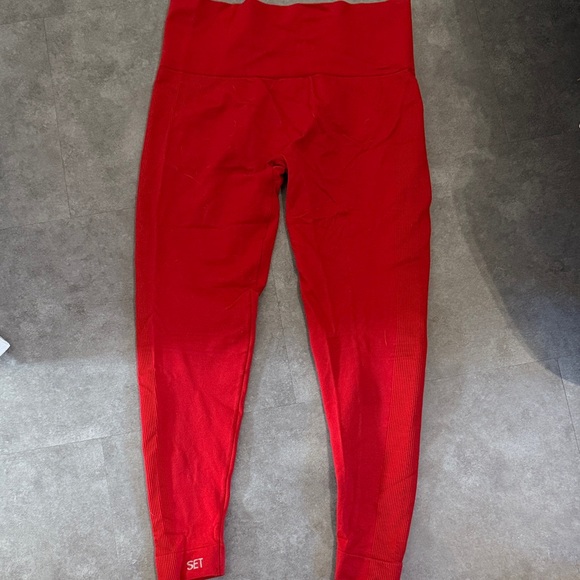 Set Active High Waisted Reg Leggings - Picture 2 of 4